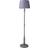 Dunelm Tofty Grey Floor Lamp 138cm