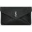 Saint Laurent Cassandre Large Envelope Pouch - Black