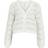 Object Kofta Long Sleeved Knitted Cardigan - Cloud Dancer