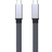 Nordic USBC-N1420 100W 10Gbps 4K60Hz 3.2 Gen2 USB C - USB C M - M 2m