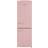 CDA Florence Tea Rose Retro Fridge Freezer Pink