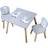 Kesper Children's Table with 2 Chairs