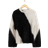 & Other Stories Two Tone Knit Jumper - Black/White