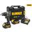 Dewalt dcd100p2t black 18v xr brushless compact combi hammer drill 100 year