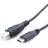 Nordic USBC-109 480Mbps USB C 3.1- USB B 2.0 M-M 1m