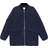 Ganni Twill Oversized Bomber Jacket - Sky Captain