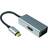 Nordic DOCK-118 USB C - HDMI 1.4/VGA Mirror & Extended Mode Adapter M-F 0.1m