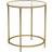 Etta Avenue Deckland Gold/White Small Table 50cm