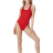 Andie The Tulum One Piece - Cherry Red