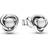 Pandora June Eternity Circle Stud Earrings - Silver/Pearl