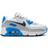 NIKE Air Max 90 LTR PS - White/Photo Blue/Pure Platinum/Black