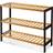 Keplin Keplin Natural & 3 Tier Natural Bamboo Shelf Organiser Shoe Rack