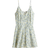 H&M A-Line Strap Dress - White/Floral