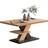 Casaria Detroit Wood / Grey Coffee Table 60x90cm