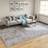 Berkfield Home Rug Grey Grey 400x300cm