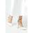 Coast Bridal Sadie Platform Pointed High Block Heel Shoes White