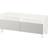 IKEA BESTÅ White/Lappviken/Stubbarp light grey TV-bänk 120x48cm