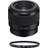 Sony SEL 50MM F1.8 F Black + HOYA UX UV 49mm Filter