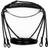 Finesse Bridles "Cassidy Kandar" sort/sort/sølv