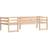 vidaXL Bed Frame 90x200 Solid Wood Pine