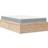 vidaXL Solid Pine Sängram 120x190cm
