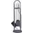 Relaxdays Modern Fireplace Companion, 5-Piece Tool Set with Shovel, Broom, Tongs, Poker & Rack, Grey