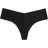 PINK No-Show Thong Panty - Black