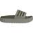 adidas Adilette Platform Slides - Silver Pebble/Olive Strata