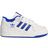 Adidas Kid's Forum Low CL - Core White/Royal Blue/Core White