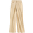 H&M Wide Twill Trousers - Beige