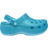 Crocs Classic Platform Glitter Clog - Pale Blue