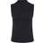 Pieces Madison Draped Sleeveless Top - Black