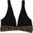 Versace Bikini Top Beachwear Nero-Donna Black