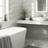 Wickes Olympia™ Grey Polished Sandstone Porcelain Wall & Floor Tile - 600 x 300mm