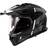 LS2 MX702 Pioneer II Adventurehjälm Hill Mattsvart-Vit