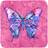 Carolines Treasures Butterfly On Pink Foam Coaster 4pcs