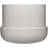 Iittala Nappula Urtepotte Med Underskål 17 x 13 cm Lysegrå Krukke
