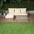 Neo 3 Wicker Rope Corner Outdoor Lounge Set