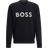 HUGO BOSS Salbo 1 HD Logo Print Sweatshirt - Black