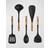 Staub Silicone & Wood Kitchen Utensil 5pcs