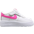 Nike Force 1 Low EasyOn TDV - White/Laser Fuchsia