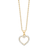 Mads Z Rhianna Pendant - Gold/Transparent