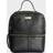 Assots London ELLA' Pebble Grain Mini Real Leather Backpack for Women Black One Size