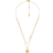 Michael Kors Precious Pavé Lock Layered Necklace - Gold/Transparent