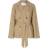 Selected Belinda Short Trench Coat - Cornstalk