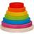 Goki Stacking Tower Rainbow