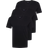 HUGO BOSS Men's Classic V Neck T-shirt 3-pack - Black