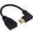 Nordic HDMI-N5028 48Gbps 8K60Hz/4k120Hz 2.1 HDMI Angled - HDMI adapter 0.2m