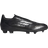 adidas F50 League Laceless Firm MG - Core Black/Iron Metallic/Gold Metallic