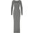 SKIMS Soft Lounge Long Sleeve Dress - Heather Grey